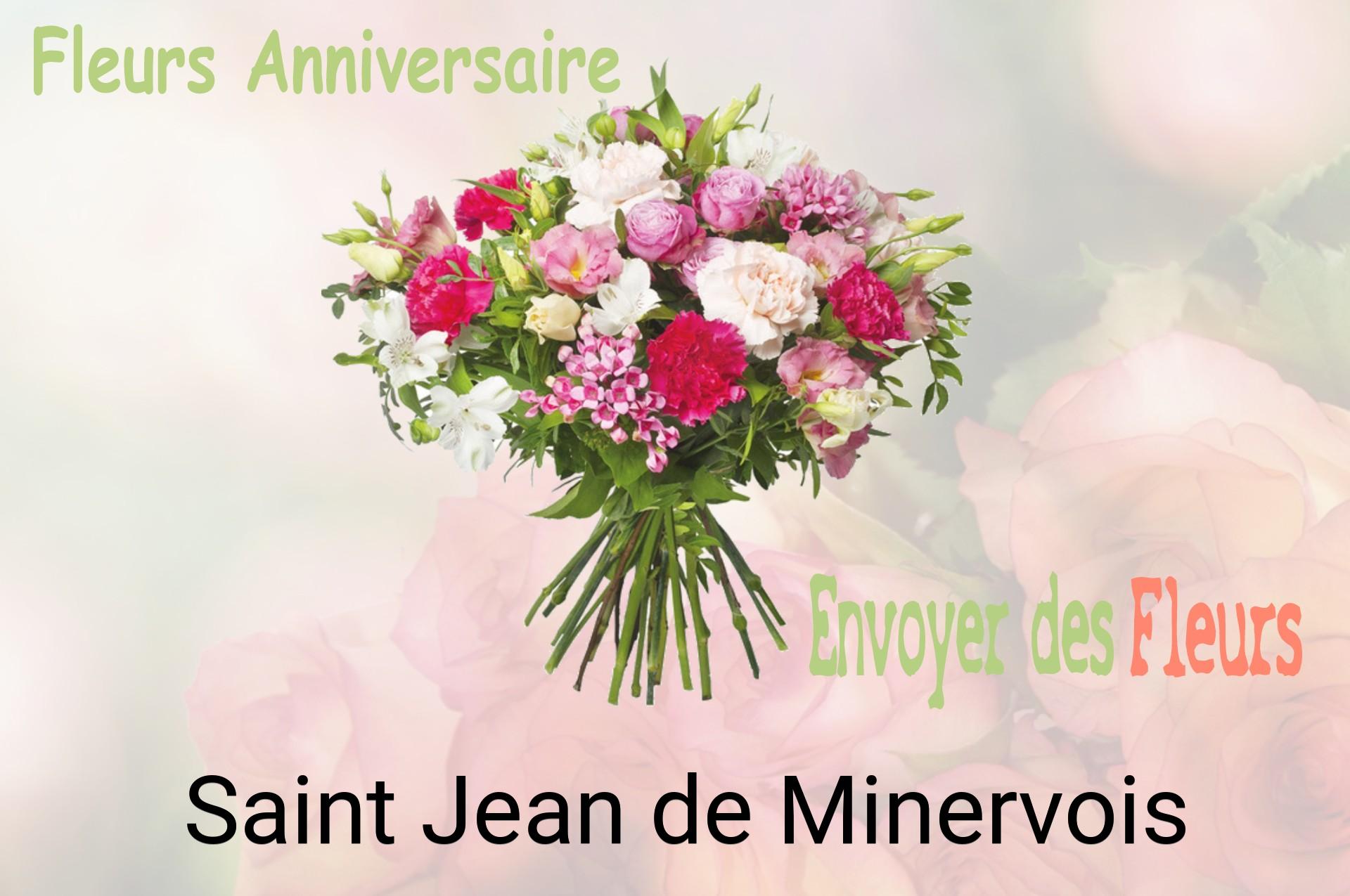 Bouquet de fleurs d’anniversaire livré à Saint-Jean-de-Minervois
